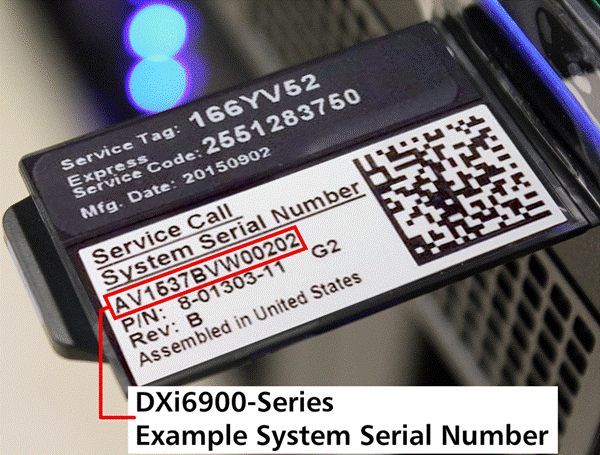 serial number