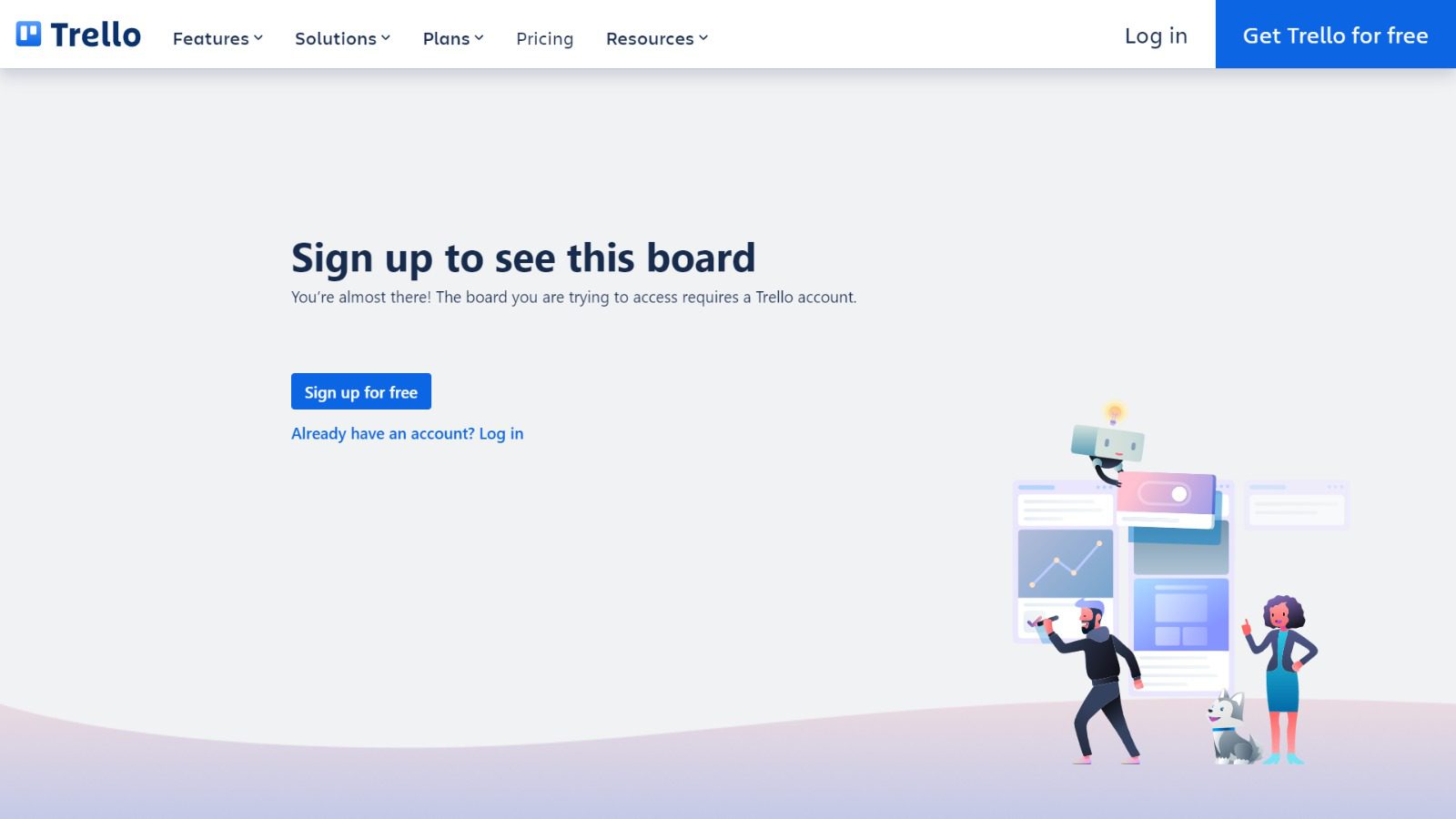 aplikasi jualan online trello