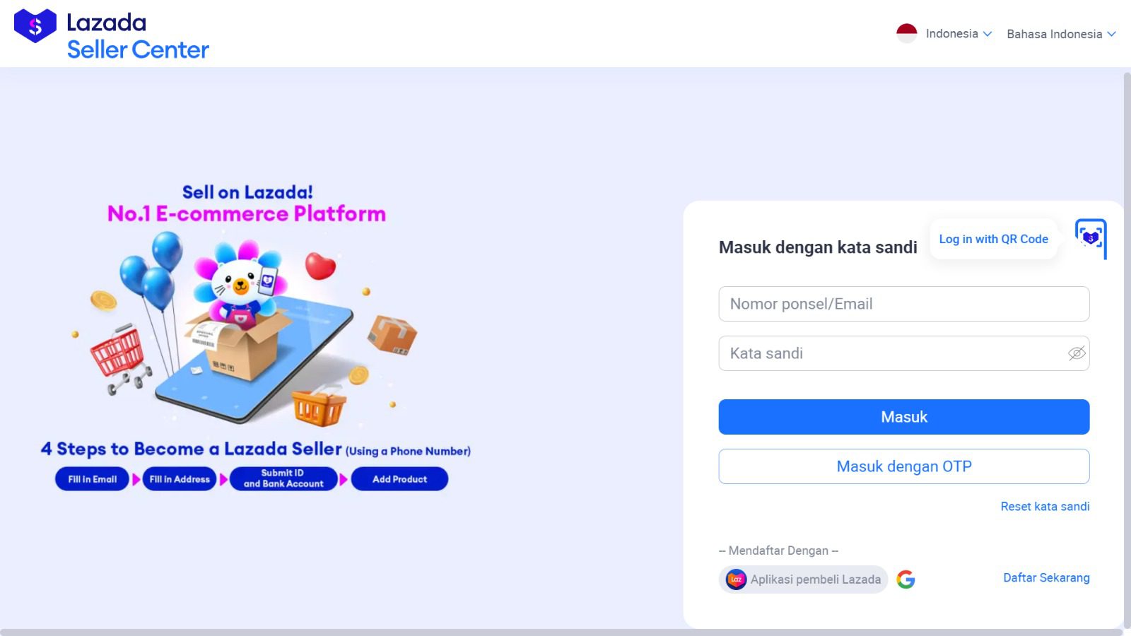 cara dropship di Lazada