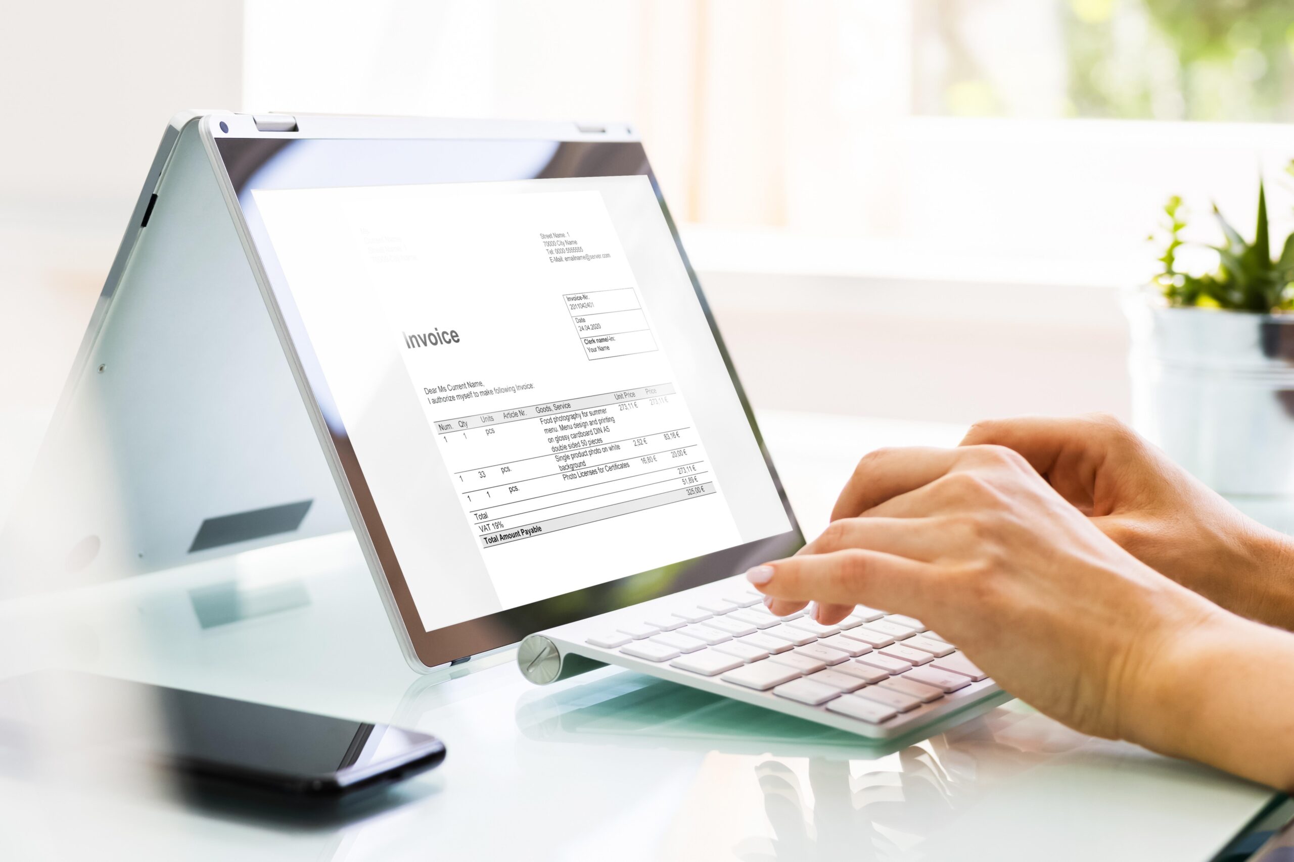 cara membuat invoice pembayaran secara otomatis