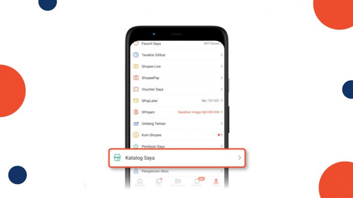 fitur katalog saya di Shopee