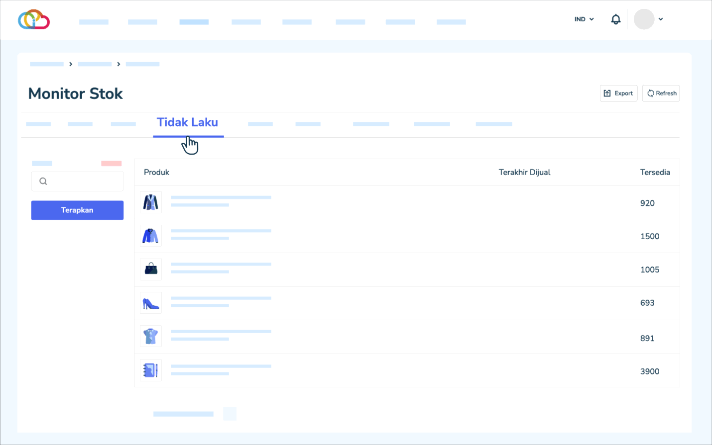 Produk Laku & Tidak Laku