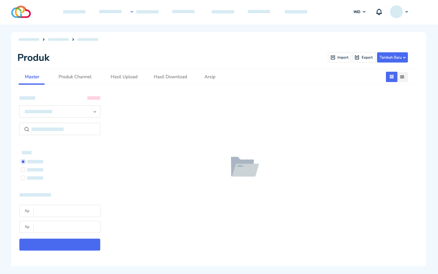 Import Produk Massal