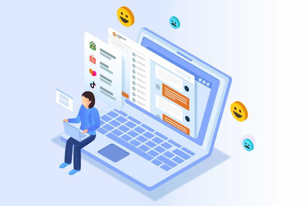 jubelio chat commerce