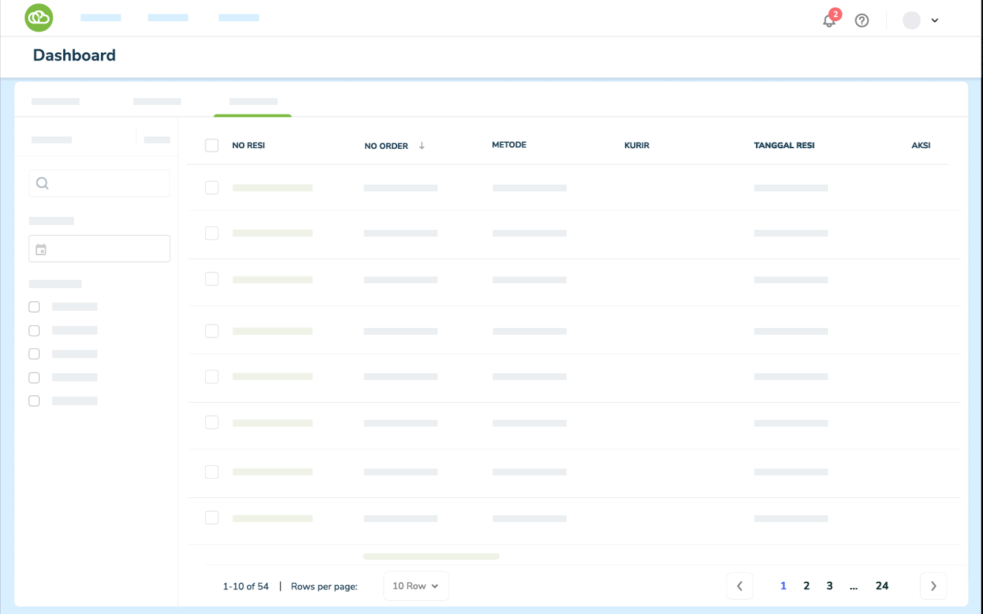 Integrasi Pengiriman