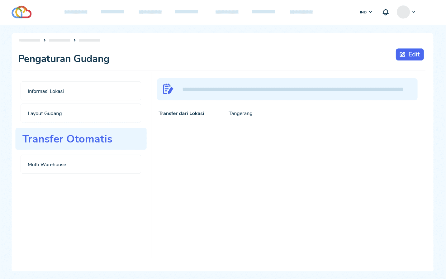 Rekomendasi Transfer Produk