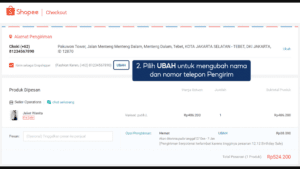 cara menjadi dropshipper di shopee