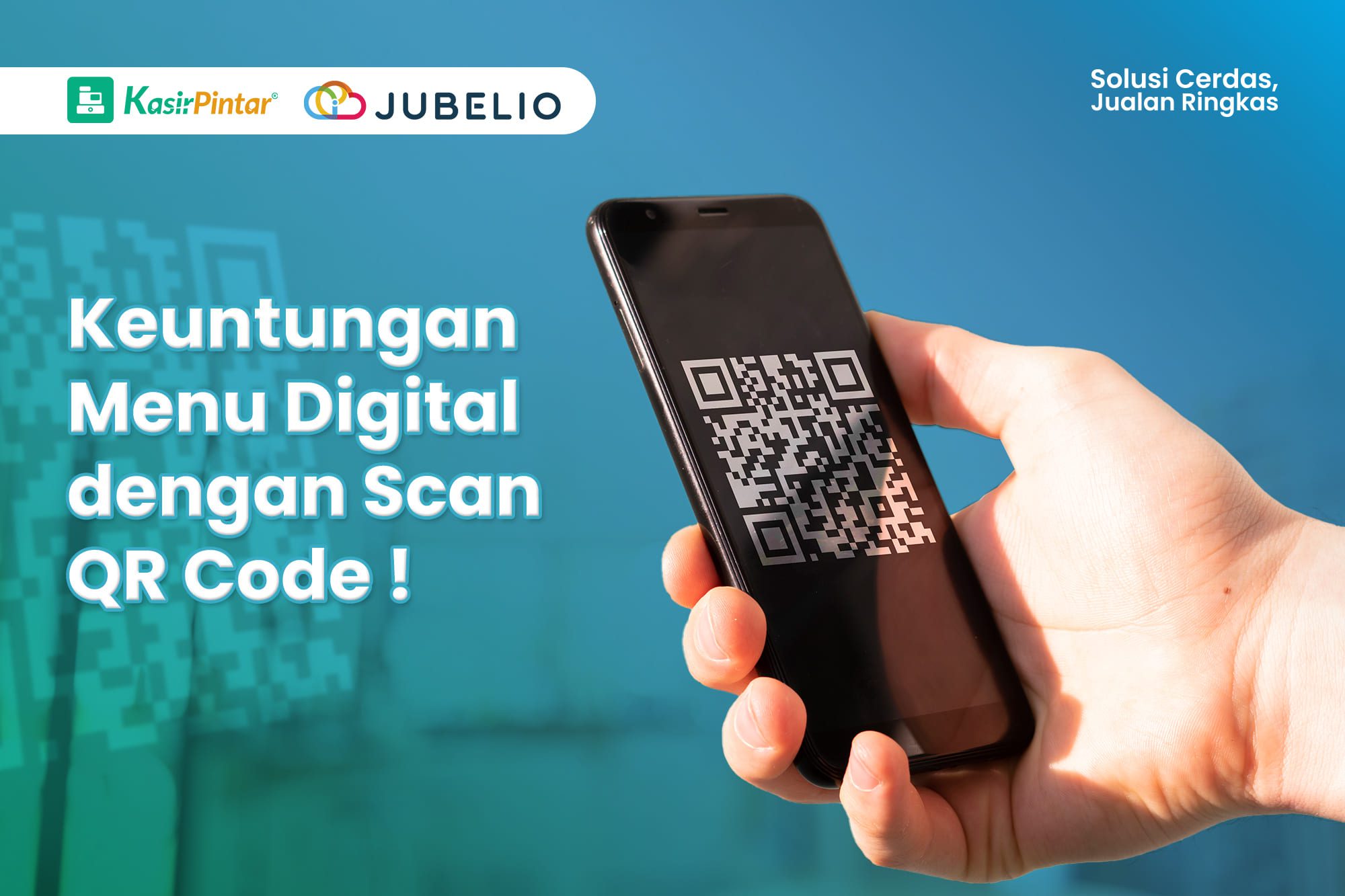 keuntungan menu digital dengan scan qris