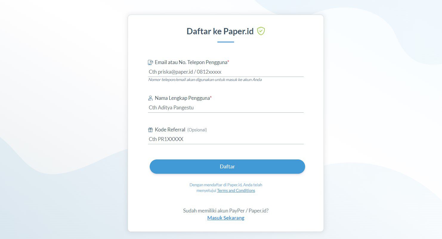 Tutorial cara bulk payment