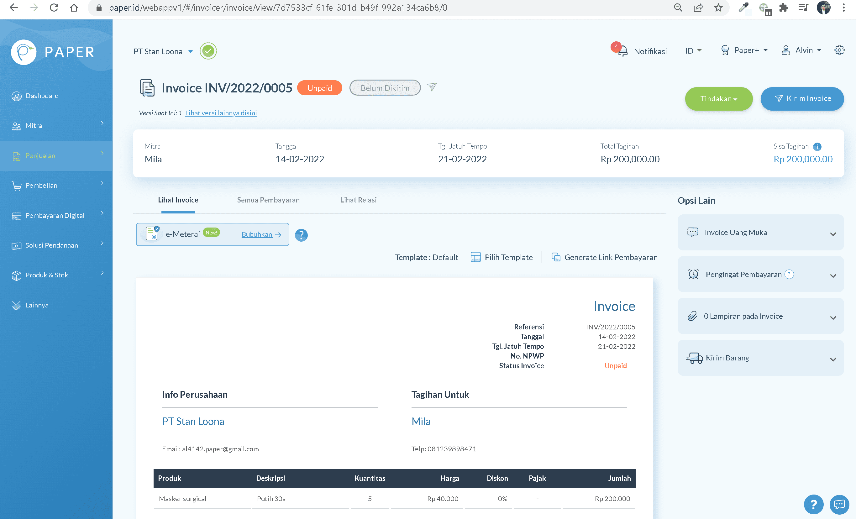 cara membuat materai online